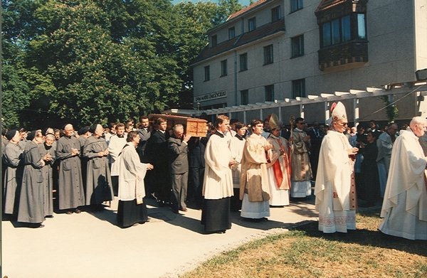 Przewiezienie relikwii, Pniewy, 29 maja 1989