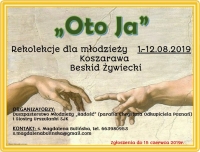 &quot;Oto Ja!&quot; - Wakacyjne rekolekcje dla młodzieży