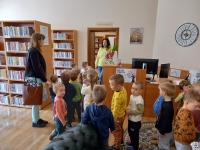 Lekcja biblioteczna dla najmłodszych