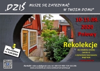 Dziś muszę się zatrzymać w twoim domu - rekolekcje dla młodzieży żeńskiej