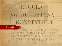 Z kroniki Zgromadzenia