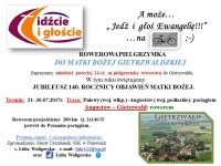 Rowerowa pielgrzymka do Gietrzwałdu