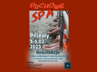 Duchowe SPA - rekolekcje dla młodych dorosłych
