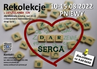 Dar serca - rekolekcje dla młodzieży żeńskiej