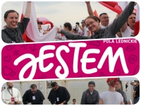 Urszulanki na polach lednickich odpowiadają &quot;Jestem&quot;